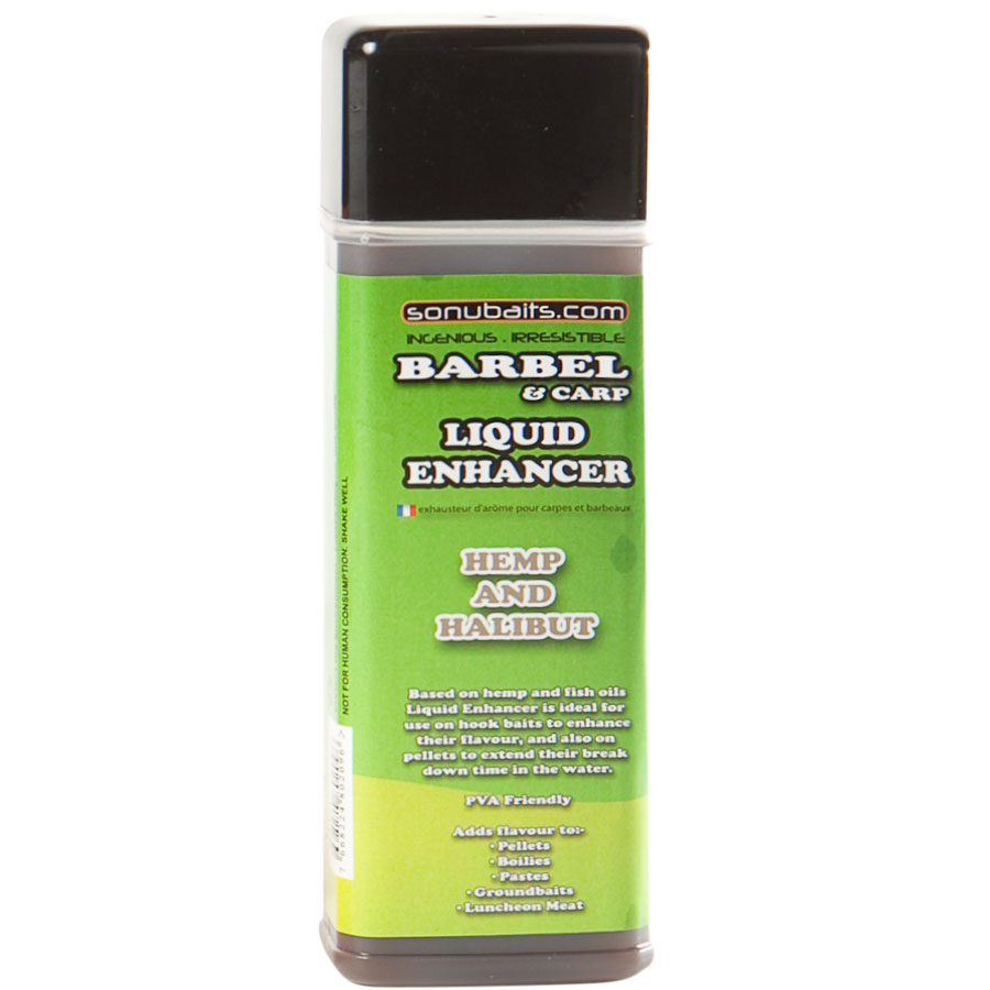 Sonubaits Hemp & Halibut Liquid Flavour 250ml